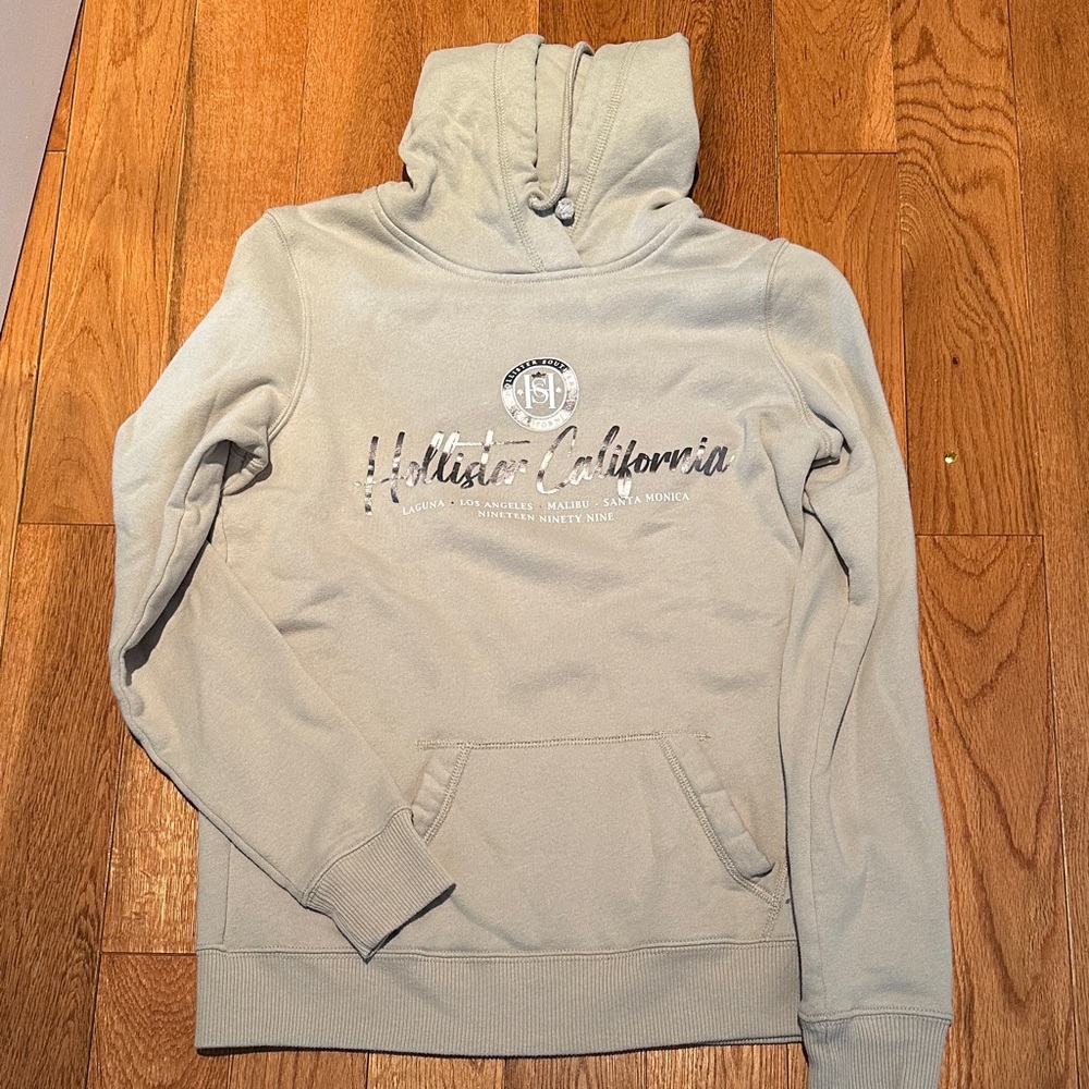 Hollister Light Tan Women's Hoodie
